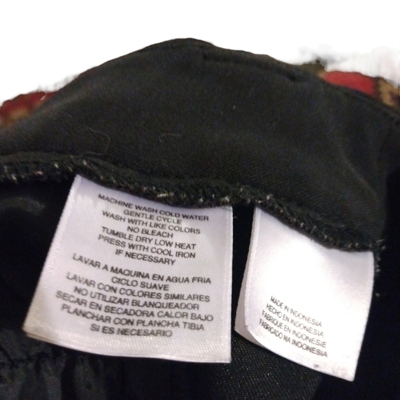 Boot Leg Dress Pant Jones of New York Stretch Black Girl Boss Minimalist Size 16 - Picture 6 of 7